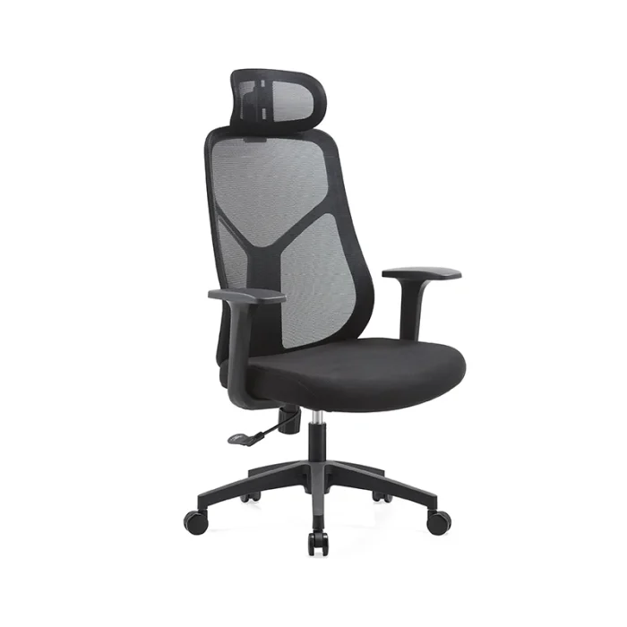 adjustable-height-black-office-chair-1