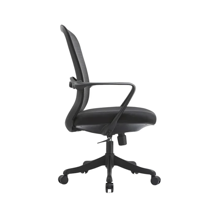 black-nylon-five-star-base-mesh-chair-2