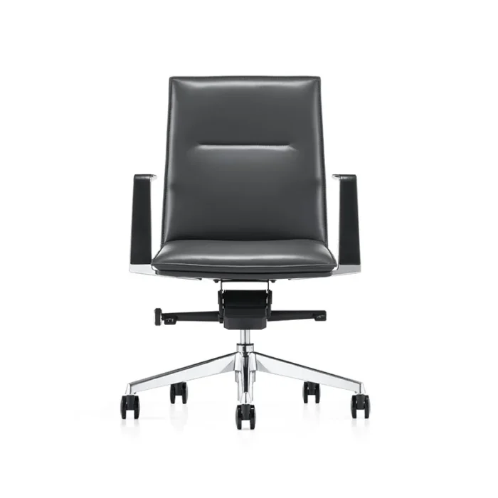 camel-leather-swivel-chair-with-chrome-base