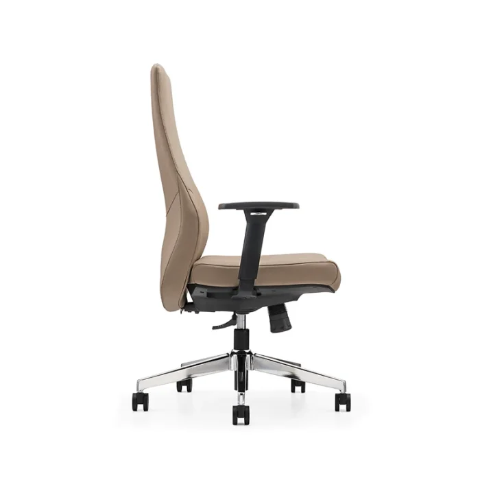ergonomic-leather-desk-chair-with-wheels