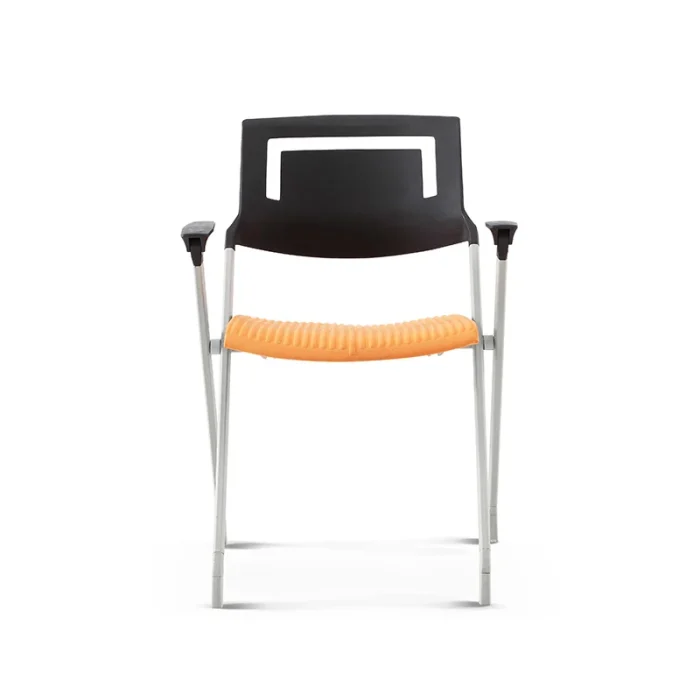 foldable-training-chair-with-wheels-orange