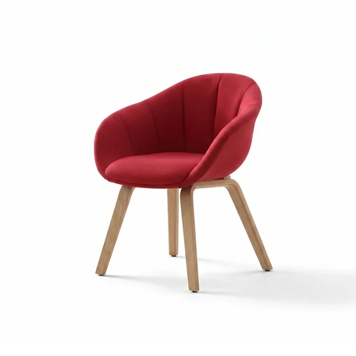 red-commercial-lounge-chair-wooden-feet-2