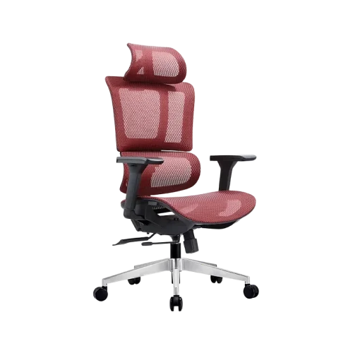 red-office-computer-chair-back-view