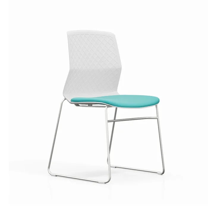 white-plastic-back-training-chair-teal-seat